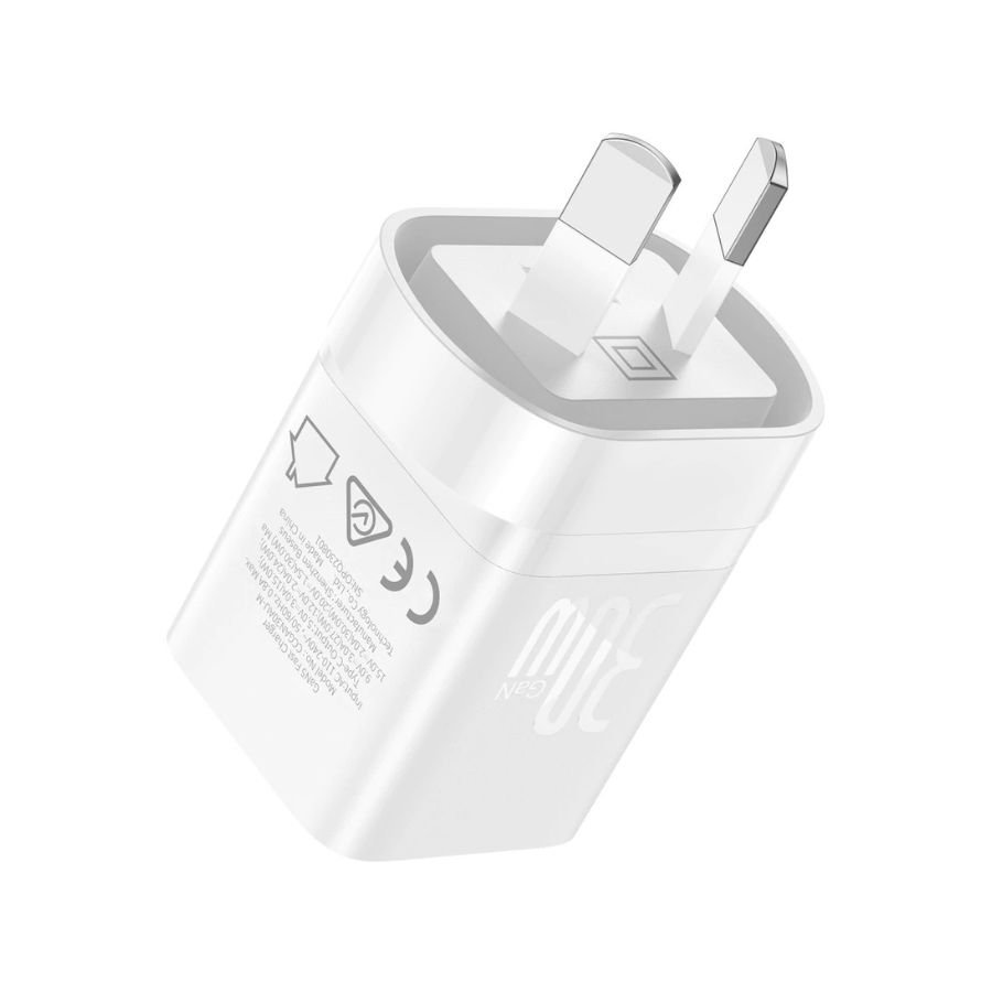 CARGADOR RAPIDO BASEUS 30W FICHA C
